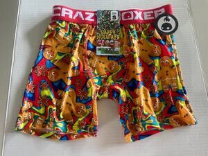Christmas Gingerbread Men’s Boxer Brief Lounge Wear Underwear Size S NWT